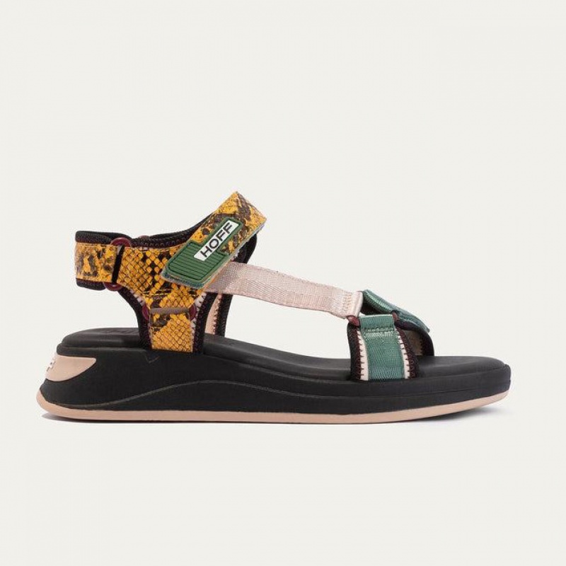 HOFF ISLAND PALAWAN Sandaler Dame Grønn Multicolor | 60897BMSF