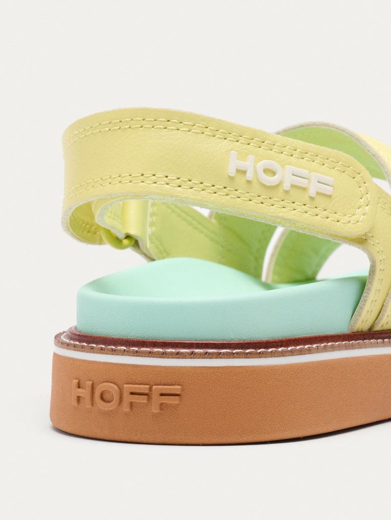 HOFF ROAD Sandaler Dame Lyse Grønn | 38649BUDG